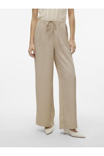 Vero Moda Hortum Mit Weitem Beinschnitt Vmmelaney Hohe Taille Hortum
