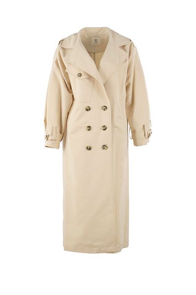 Pilea Fayette Vanilla Trench Coat