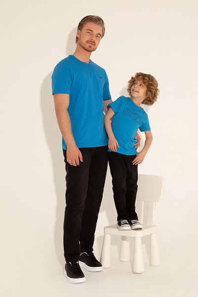 U.S. Polo Assn. Pantaloni de jeans negri pentru băiat 50283920-dn0027