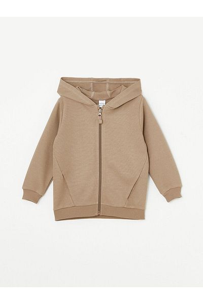 LC Waikiki Lcw Hooded Boy's Zippered Sweatshirt