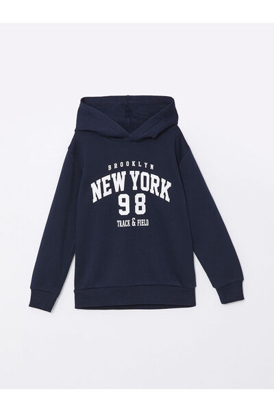 LC Waikiki Μακρυμάνικο μπλουζάκι για αγόρι με κουκούλα