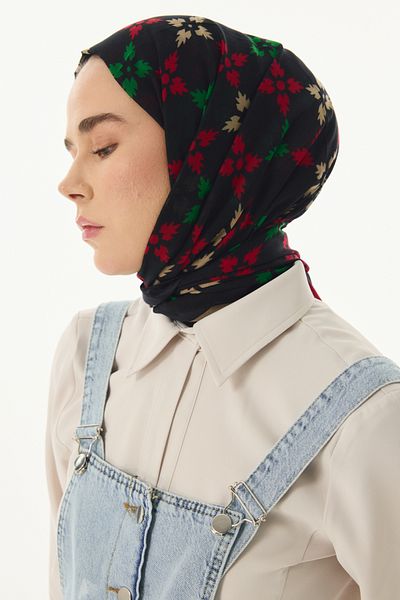 SOFT AKSESUAR Elegans Patterned Shawl