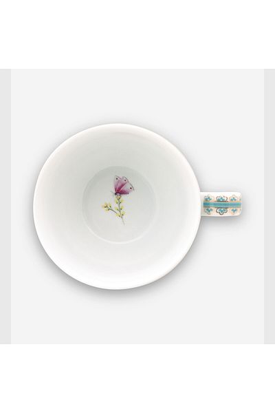 Pip Studio Blushing Birds Blue Porcelain Teacup 280 ml