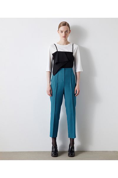 İpekyol Houndstooth mintás nadrág