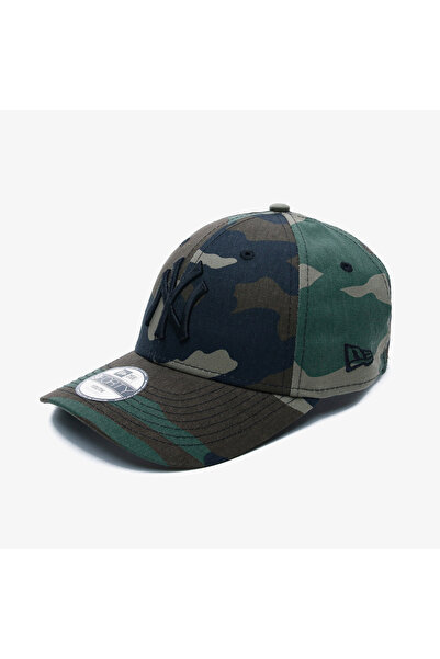 NEW ERA قبعة نيويورك يانكيز إيسنشيال 9FORTY للأطفال باللون الأخضر