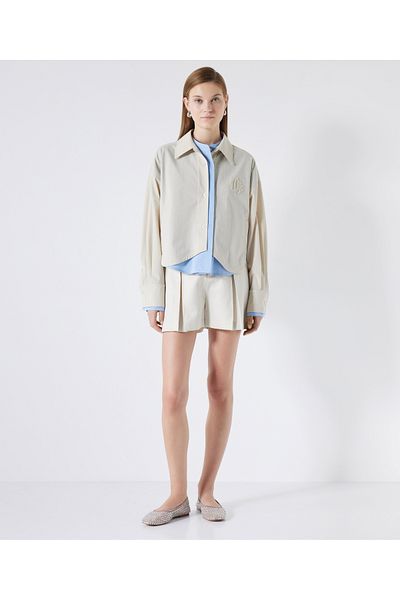 İpekyol Double piece look shirt jacket