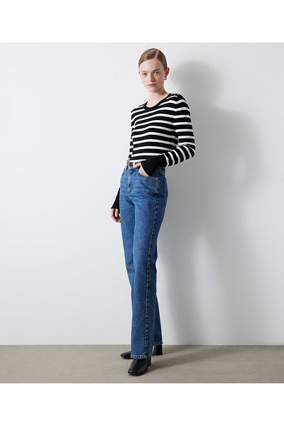 İpekyol Bootcut Fit Jean Trousers - Relaxed Fit