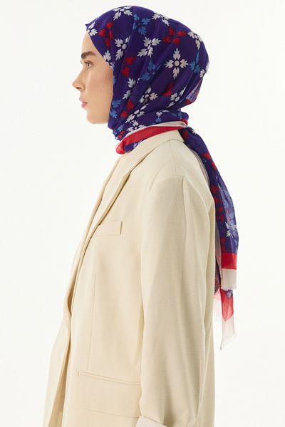 SOFT AKSESUAR Elegans Patterned Shawl