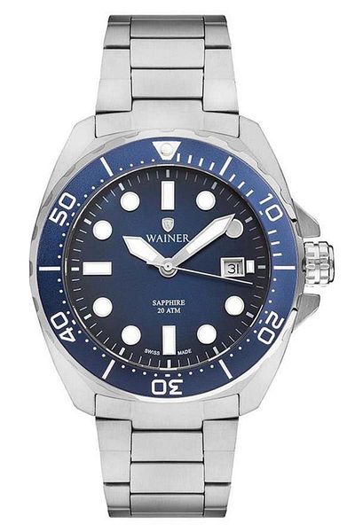 Wainer Wa.10921-b Men's Wristwatch