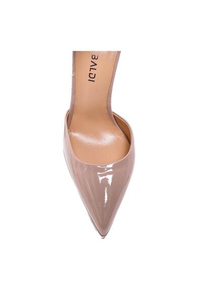 Sofia Baldi Beige Patent Leather Women's Platform