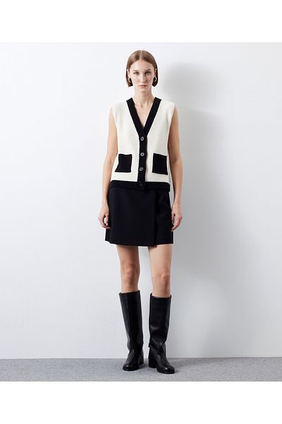 İpekyol Colorblock knitwear vest