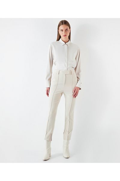 İpekyol Shiny texture shirt