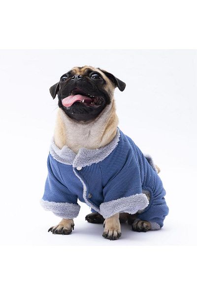 Pawstar Blue Alabama Dog Jumpsuit Dog Outfit Cat Outfit