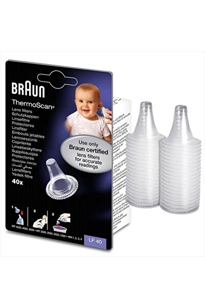 Braun Lf40 Ateş Ölçer Yedek Filtre-
