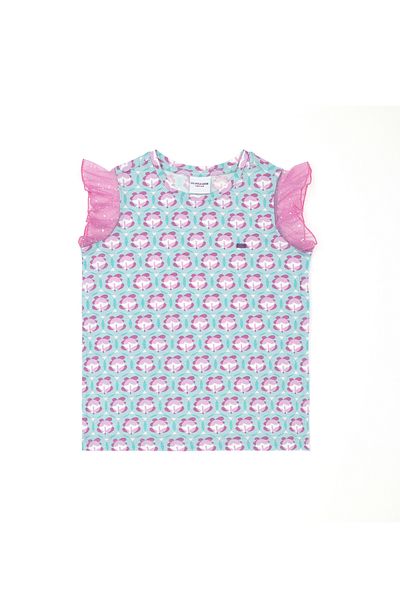 U.S. Polo Assn. Tricou pentru fetiță Mint Crew Deck 50283283 -VR090