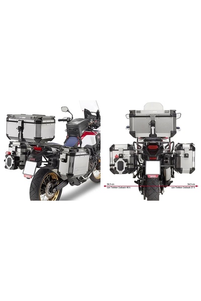 Genel Markalar PL1144CAM HONDA CRF1000 AFRICA TWIN (16-17) YAN ÇANTA TAŞIYICI