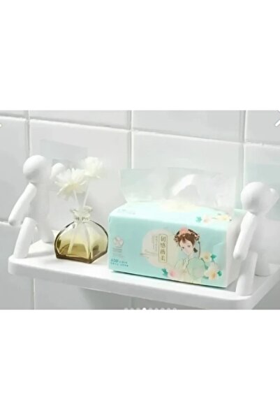 Home İnsan Figürlü Yapışkanlı Çok Amaçlı Duvar Rafı