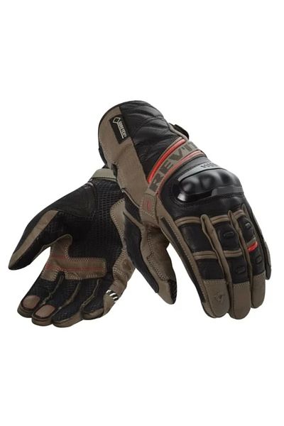 Revit Domınator Gore-tex Gloves - Brown and Red