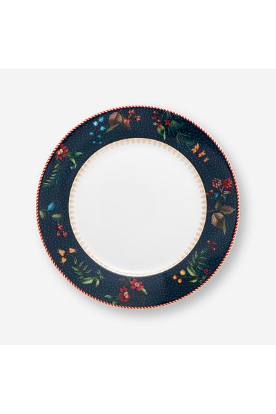 Pip Studio Berry Blues Blue Porcelain Breakfast Plate 21 cm