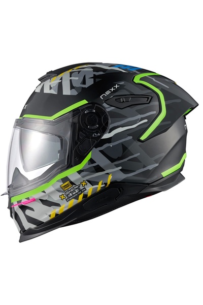 Nexx Y.100R URBANGRAM MAT SİYAH KASK