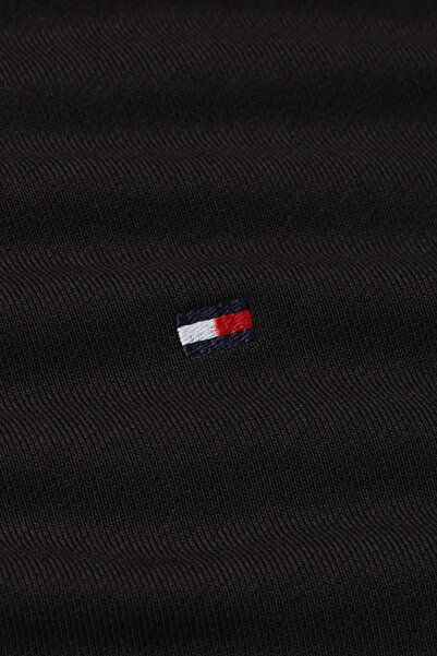 Tommy Hilfiger Erkek ESSENTIAL TERRY CREWNECK Sweatshirt - Siyah
