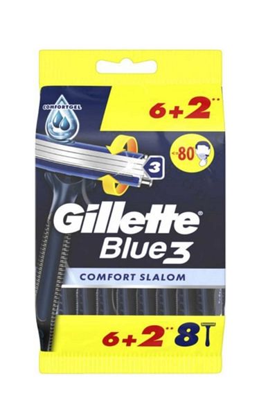Gillette 3 Shaving Blue Blades - Comfort