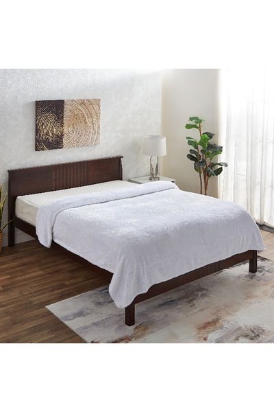 Home Box Lux Popcorn Twin Flannel Blanket - 150x220 cm