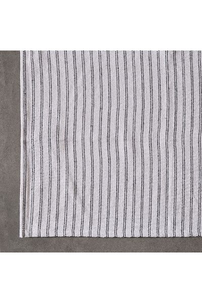 Home Box Allan Snow Recycled Cotton Dhurrie - 60x120 cm