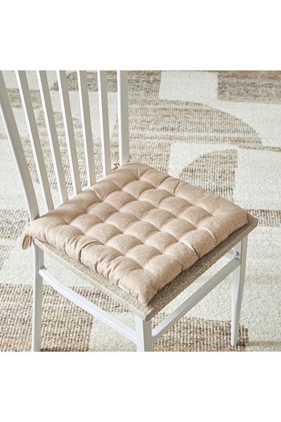 Home Box Dupioni Chair Pad - 40x40 cm