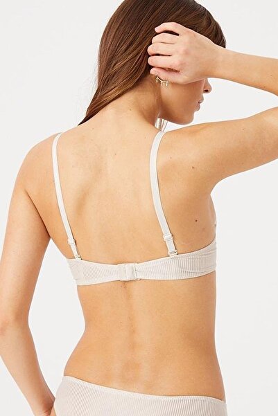 MILANOFOX Σουτιέν με λουράκι σχοινιού με μονόχρωμο σχέδιο Push-Up Underwire Push-Up