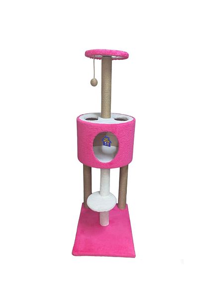 Cathause Cat Hause Cat Scratching Platform Solo S07p Pink