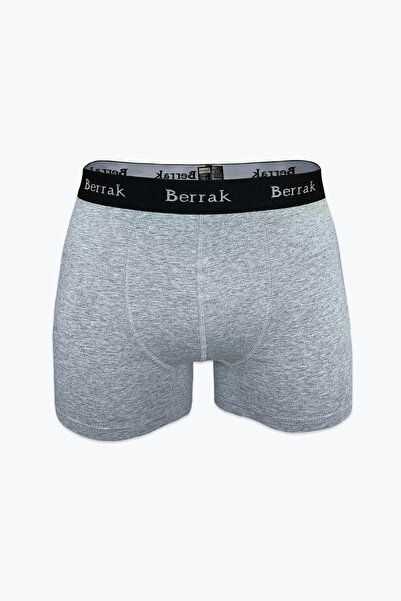 MYS GRUP TEKSTİL Чоловічі 6-пари сірі модальні боксери з товстим поясом і еластичною стрічкою BERRAK / 4476