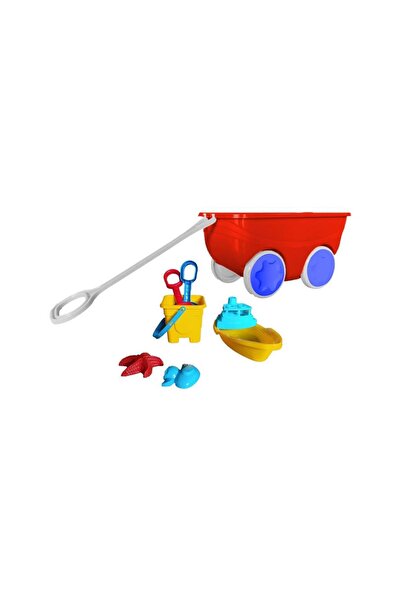 Tıfıl Toys Erv-101 Wagon Bucket Beach Play Set