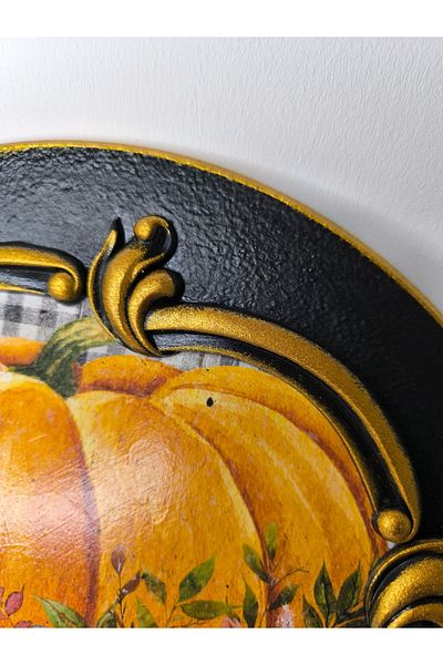 IremTasarimAtolyesi Pumpkin Board Kitchen Wall Decoration Products