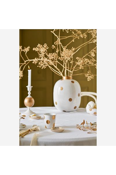 Pip Studio Dot Delight White Porcelain Latte Glass Set 230 ml
