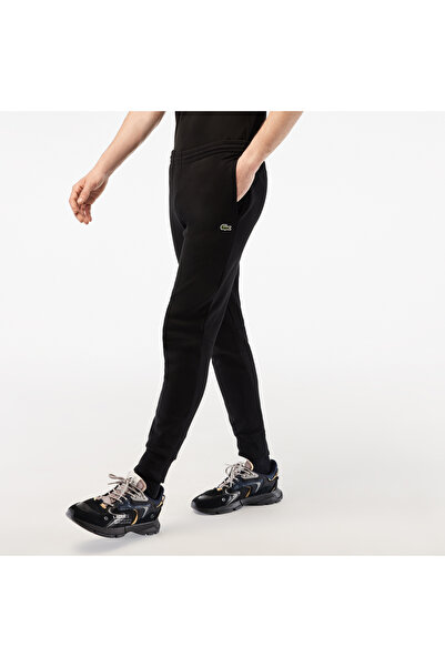 Lacoste Erkek Slim Fit Organik Pamuk Siyah Eşofman Altı