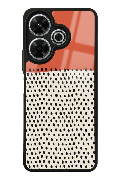 Spoyi Xiaomi Redmi 13 4g Glossy Phone Case with Vintage Art Design