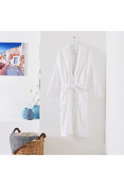 Home Box Essential Adult Shawl Bathrobe - Large
