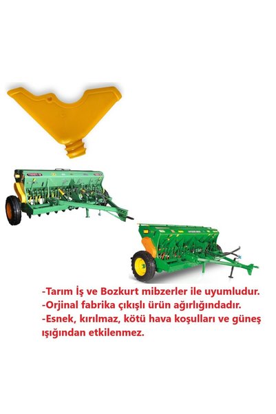 TarımGaraj Tarımiş ve Bozkurt Hububat Mibzer Gübre ve Tohum Başlık-6 Adet