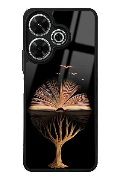 Spoyi Xiaomi Redmi 13 4G Kitap Tasarımlı Glossy Telefon Kılıfı