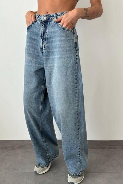 LACARINO 7588 E.w.leg Pantaloni Jean de damă
