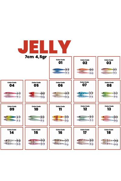 Genel Markalar Soft Squid 7cm 4.3gr Kalamar Zokası