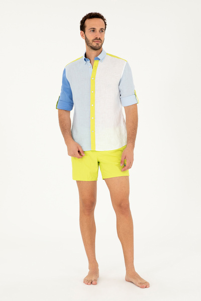U.S. Polo Assn. Erkek Fıstık Yeşili Deniz Şortu 50282927-VR087
