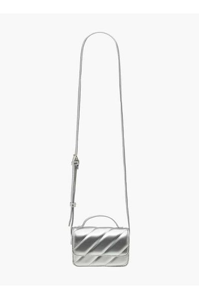 Flora Bella by Shoexpress Flora Bella Quilted Crossbody Bag with Adjustable Strap and Magnetic Closure