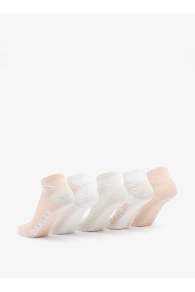 Oaklan by Shoexpress Logo Print Ankle Length Socks - Set of 5