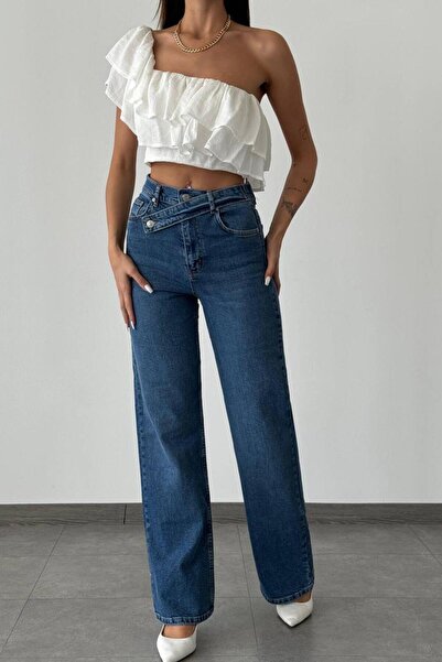 LACARINO 7615 Дамски дънкови панталони W.Leg