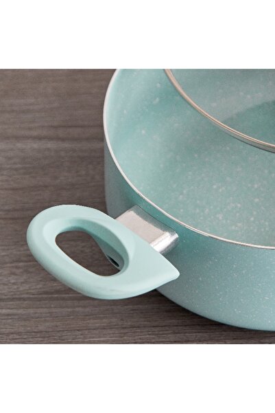 Wilson Marble Coating Casserole with Lid - 32 cm