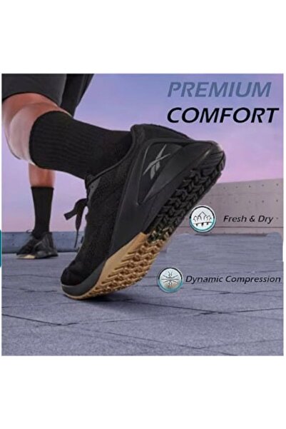 UZARLAR ÇORAP 4 ÇİFT TAM HAVLU TERMAL TENİS SPOR ÇORABI