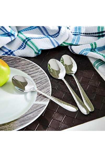 Home Box Hammered Stainless Steel Tablespoon - Set of 3