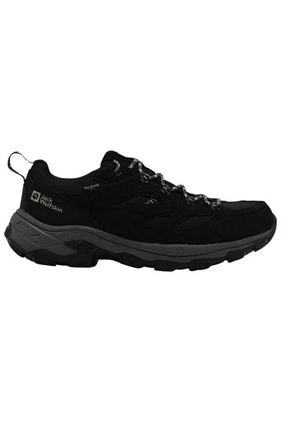Jack Wolfskin Černé nízké pánské outdoorové boty Texapore - A62070-635